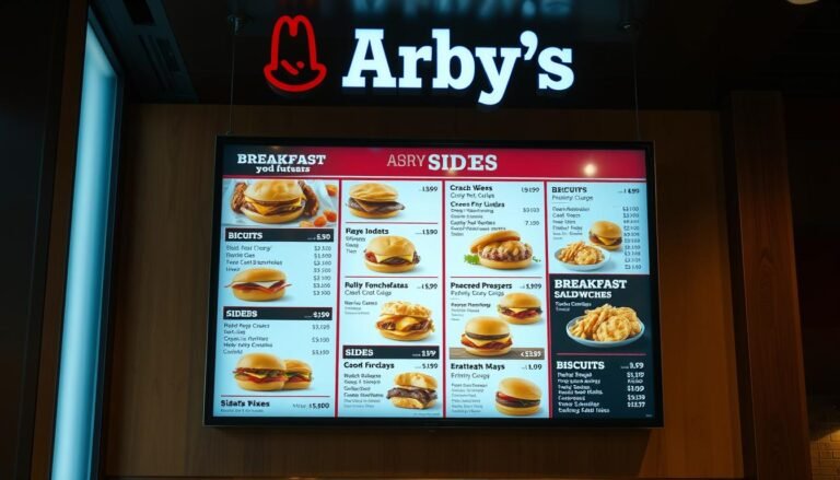 arby's breakfast menu with prices