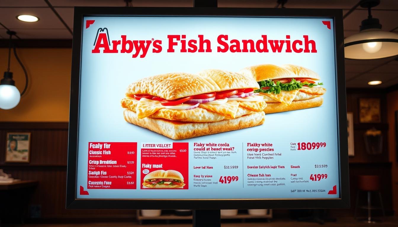 arby's fish sandwich menu