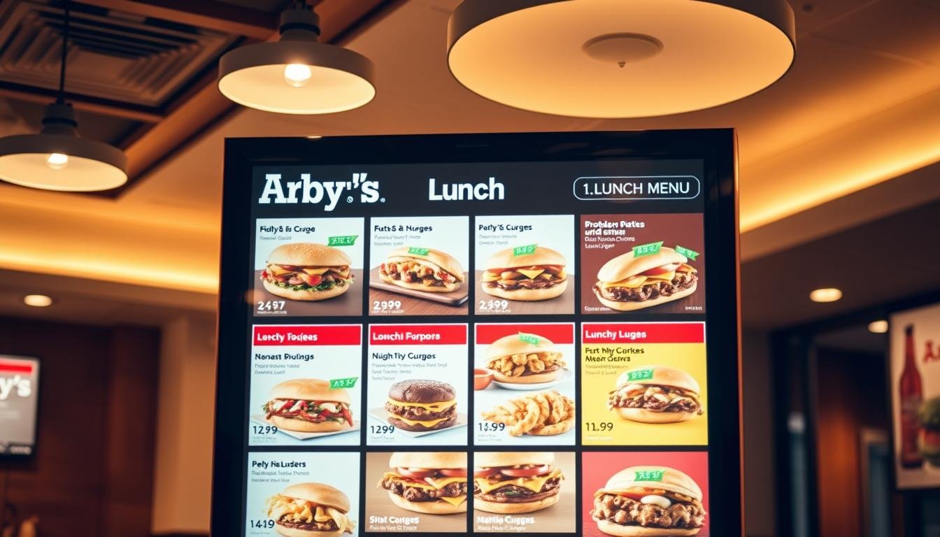 arby's lunch menu
