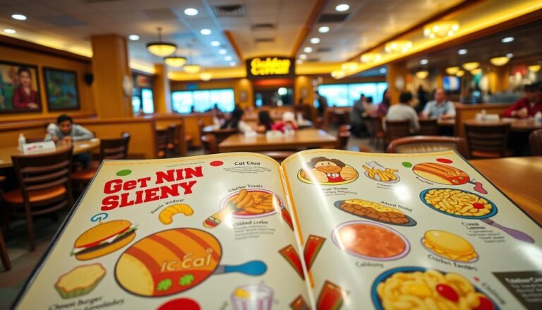 golden corral kids menu