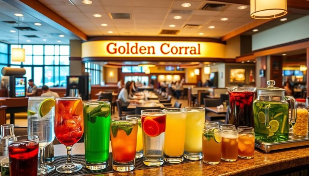golden corral local drinks