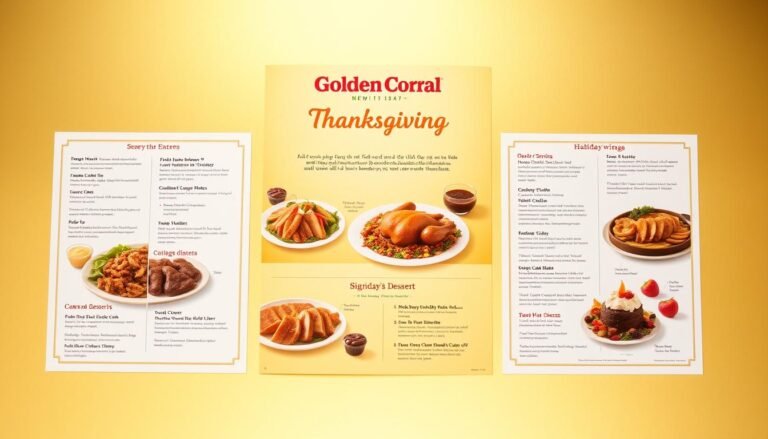 golden corral thanksgiving menu prices