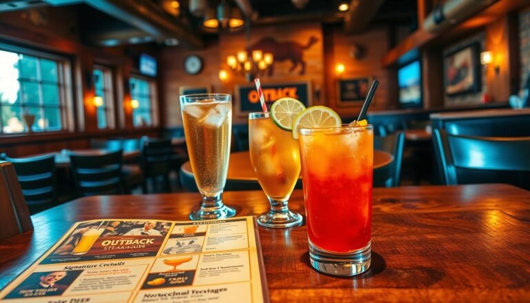 outback steakhouse drink menu