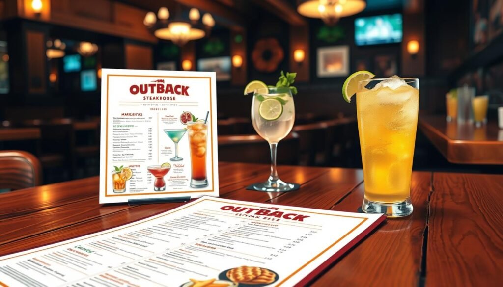 outback steakhouse drink prices