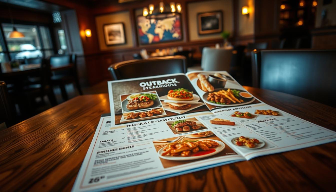 outback steakhouse menu with pricing