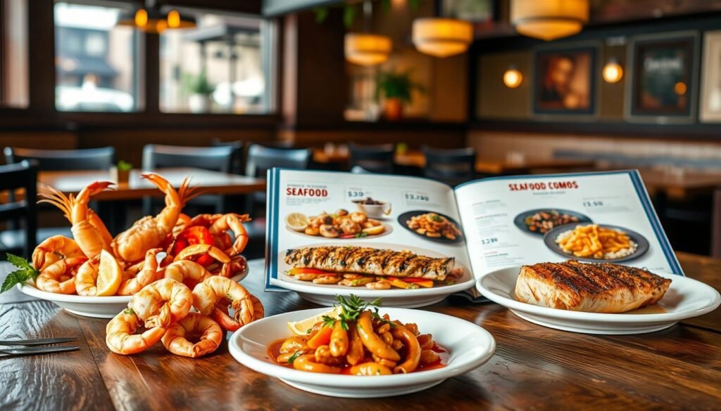 outback steakhouse seafood menu